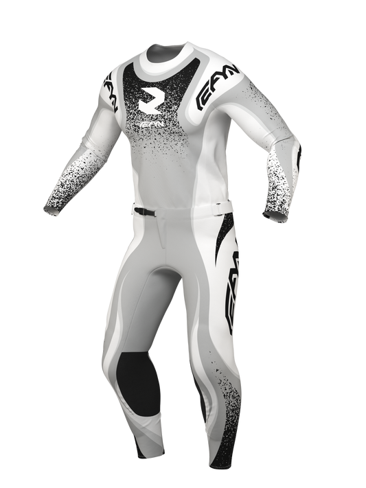 FLUZA 01 - White / Black