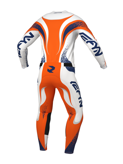 FLUZA 01 - Orange / White