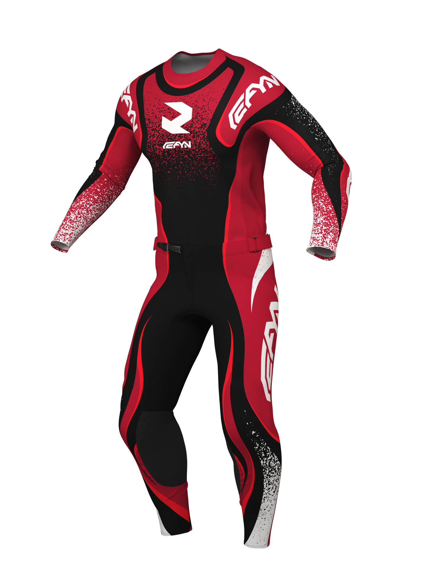 FLUZA 01 - Red / Black