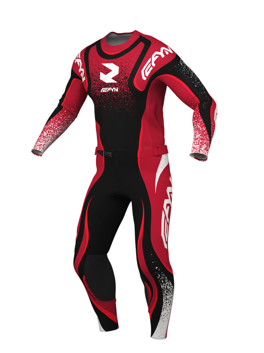 FLUZA 01 - Red / Black