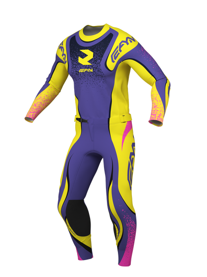 FLUZA 01 - Yellow / Purple