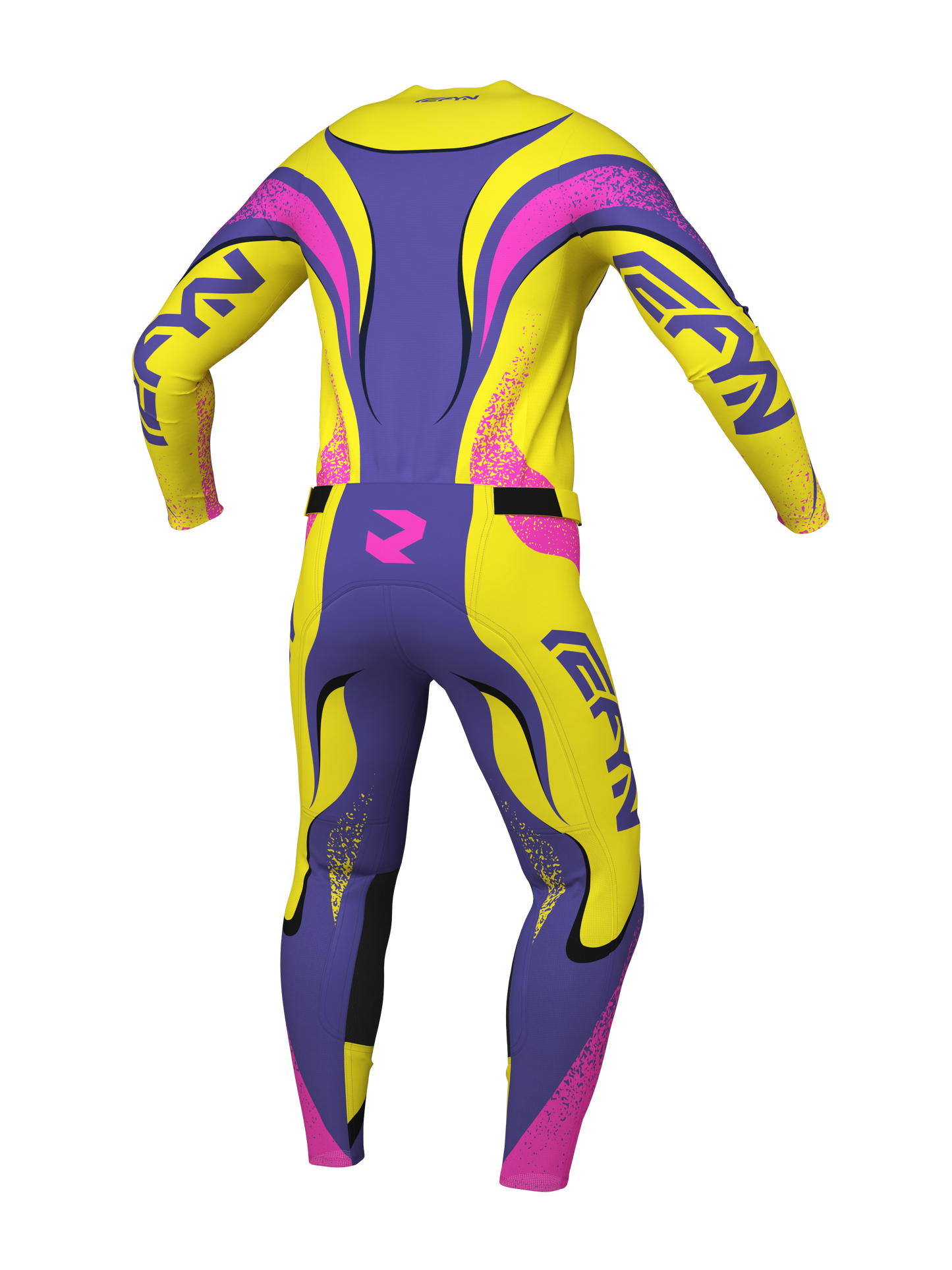 FLUZA 01 YOUTH - Yellow / Purple